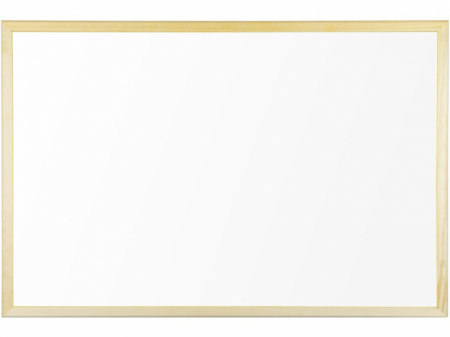 Panouri, Table, Aviziere si Rezerve Flipchart - Tabla whiteboard, rama lemn, 90cm x 60cm