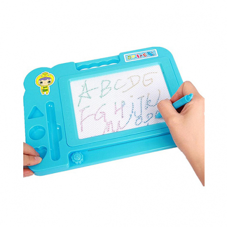 Table de scris, Harti si Globuri pamantesti - Tabla magica cu rescriere 27.5*21cm