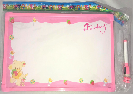 Table de scris, Harti si Globuri pamantesti - Tabla whiteborad cu 2 fete 25*35cm