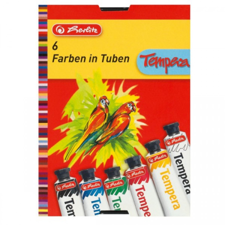 Acuarele,tempera,guase si pictura - Tempera 6*16ml/culoare