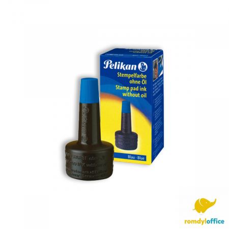 Tusiere,tusuri si indigo - Tus stampila 28 ml Albastru Pelikan