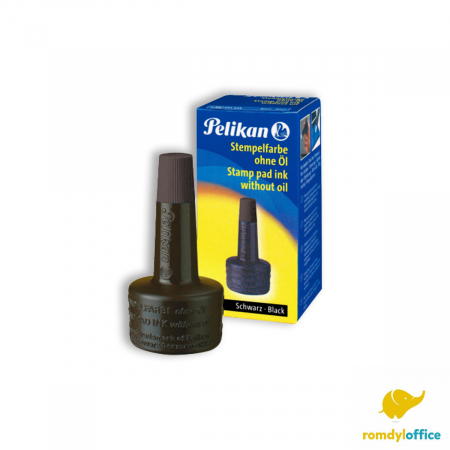 Tusiere,tusuri si indigo - Tus stampila 28 ml Negru Pelikan