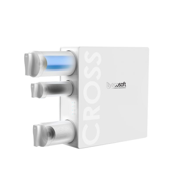 Sistem de osmoza inversa cu debit direct, Ecosoft Cross90, 1.5 litri/min, baterie smart cu indicator [3]