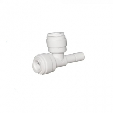 Conectori T - Conector Teu 1/4"-1/4" Quick -1/4" Stem lateral