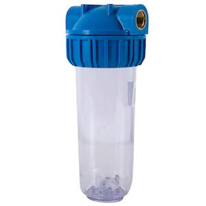 BIG BLUE/CLEAR 10" - Filtru în linie 10 inch filet 1/2 inch