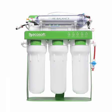 Osmoza inversa - Purificator cu osmoza inversa cu pompa booster si cadru metalic P'URE Balance