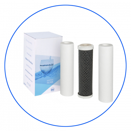 Seturi de filtre - Set de 3 cartușe înlocuibile pentru seria FP2 și sisteme RO