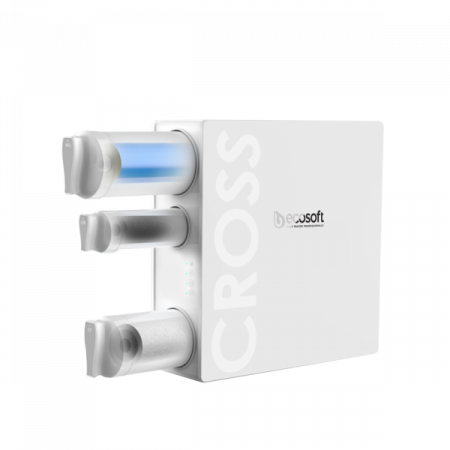 Sistem de osmoza inversa cu debit direct, Ecosoft Cross90, 1.5 litri/min, baterie smart cu indicator [2]