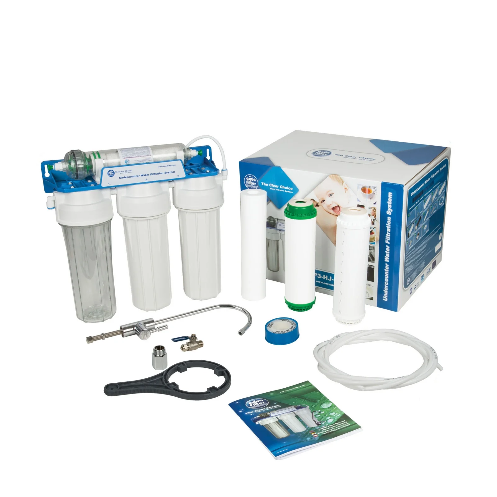 Ultrafiltrare - Sistem de ultrafiltrare al apei in 4 etape