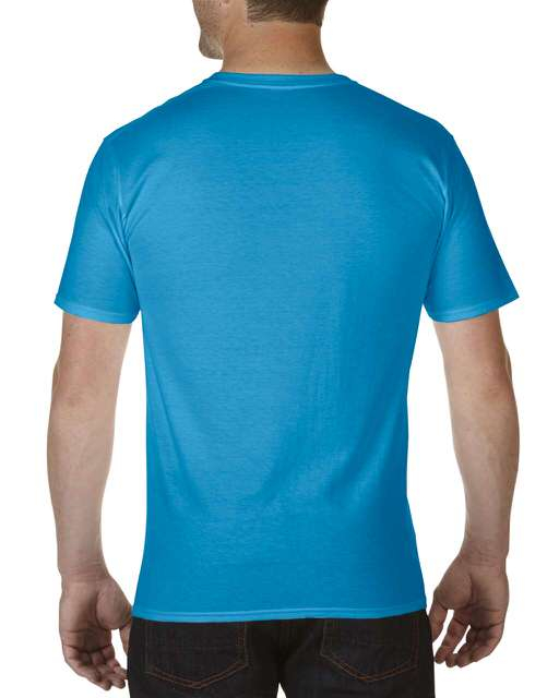 Tricou cu decolteu in V pentru barbati, Albastru Sapphire [2]