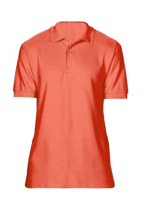 Tricou polo pentru barbati, material bumbac, culoare rosu salmon [3]