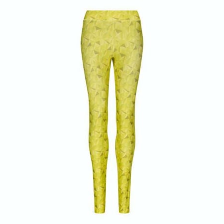 Colanti dama - Colanti dama lungi, cu imprimeu, Galben