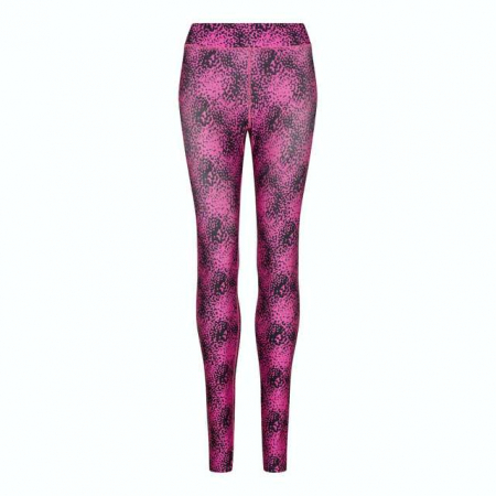 Colanti dama - Colanti dama lungi, cu imprimeu, Rosu