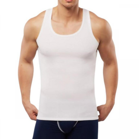 Maiouri barbati - Maiou pentru barbati, material bumbac, Alb