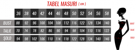 Rochie casual cu maneci trei sferturi, culoare bleumarin [3]