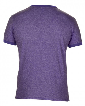 Tricou cu decolteu rotund, la baza gatului, culoare mov [1]