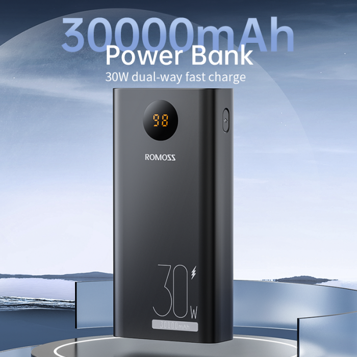 Baterie externa originala Romoss PEA30 30000 mAh