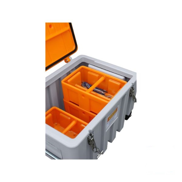 Cutie depozitare scule CEMBox 150 l, gri-portocaliu [4]