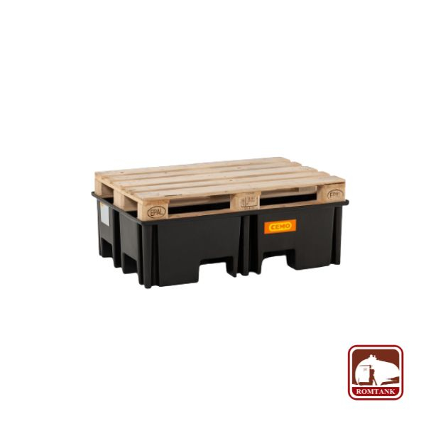 Cuva de retentie din PE fara gratar 123x83x36 cm, volum 220 l [3]