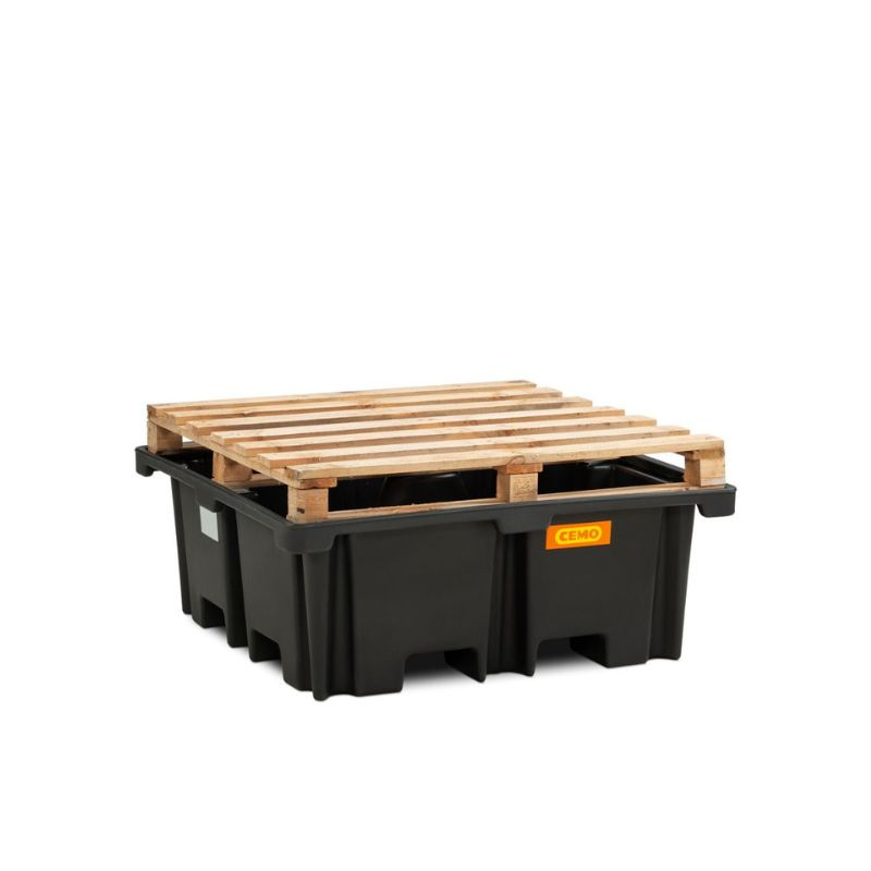 Cuva de retentie din PE fara gratar 129x129x48 cm, volum 400 l [2]