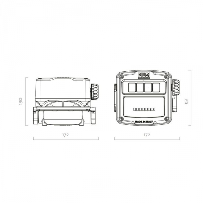 Debitmetru mecanic K150 pentru motorina [3]