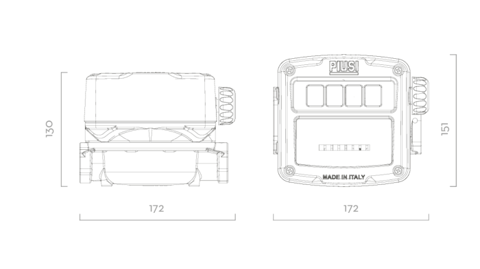 Debitmetru mecanic K150 pentru motorina [2]