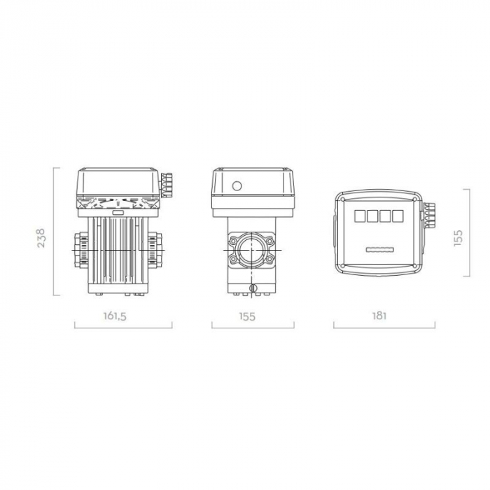 Debitmetru mecanic K700 pentru motorina [2]