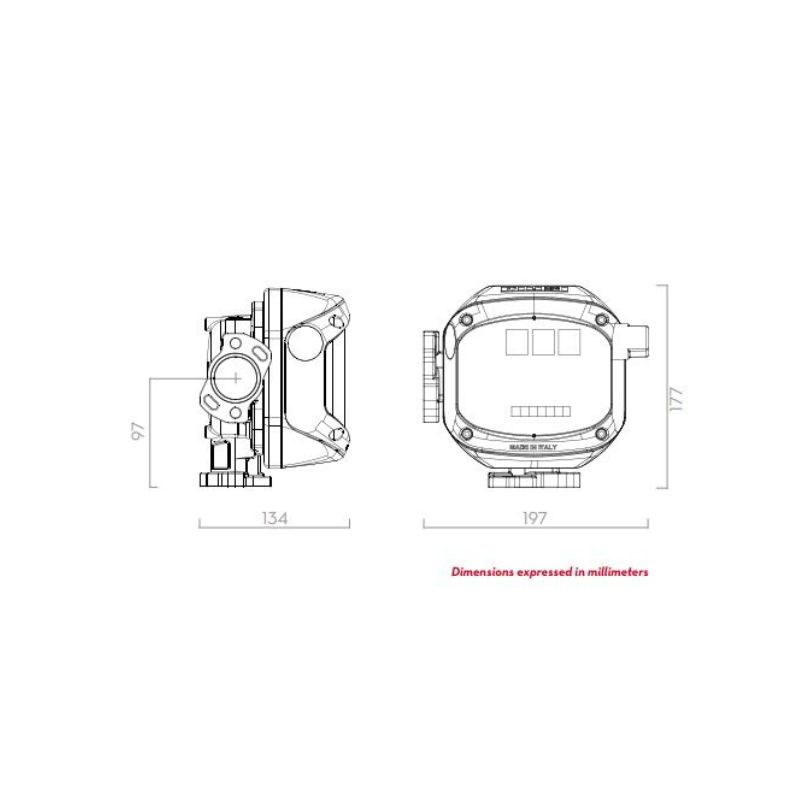 Debitmetru mecanic pentru motorina K90 [3]