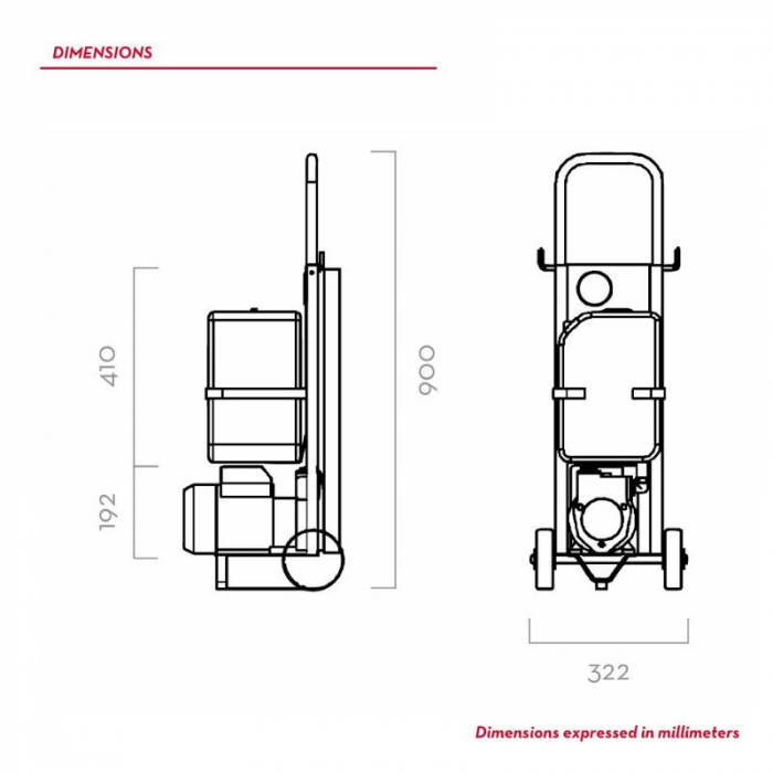 Drenator de ulei uzat CAMBIAOLIO 230 V - 50/60 [2]