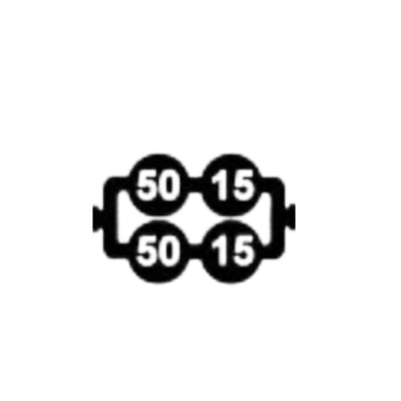 Kit de filtrare fix FG-700x2 · 50/15 µm · 3" [2]