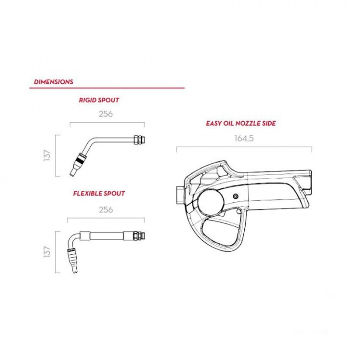 Pistol pentru ulei EasyOil cu spout fix [2]