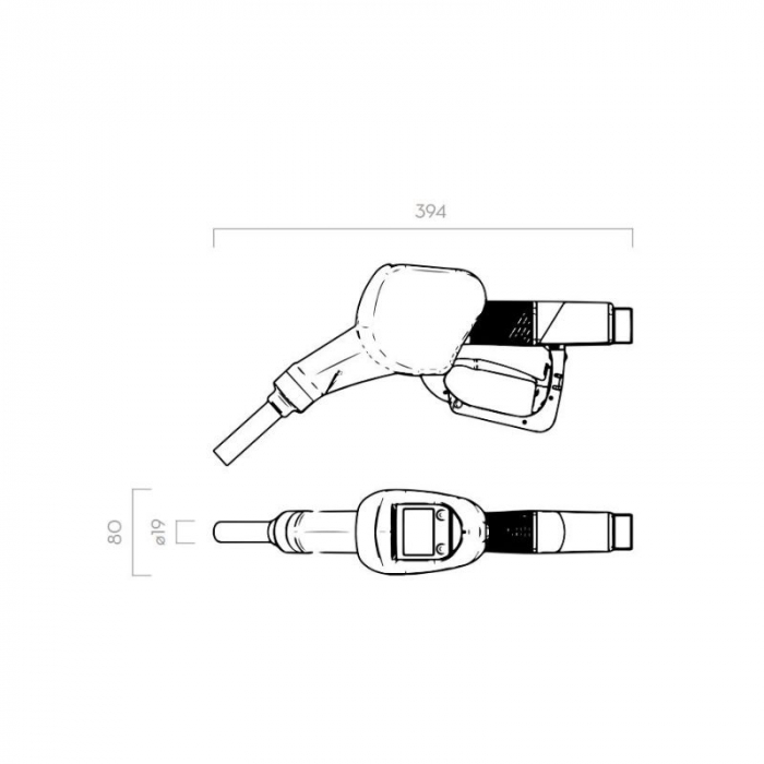 Pistol SB325_X cu contor pentru alimentare cu AdBlue [3]