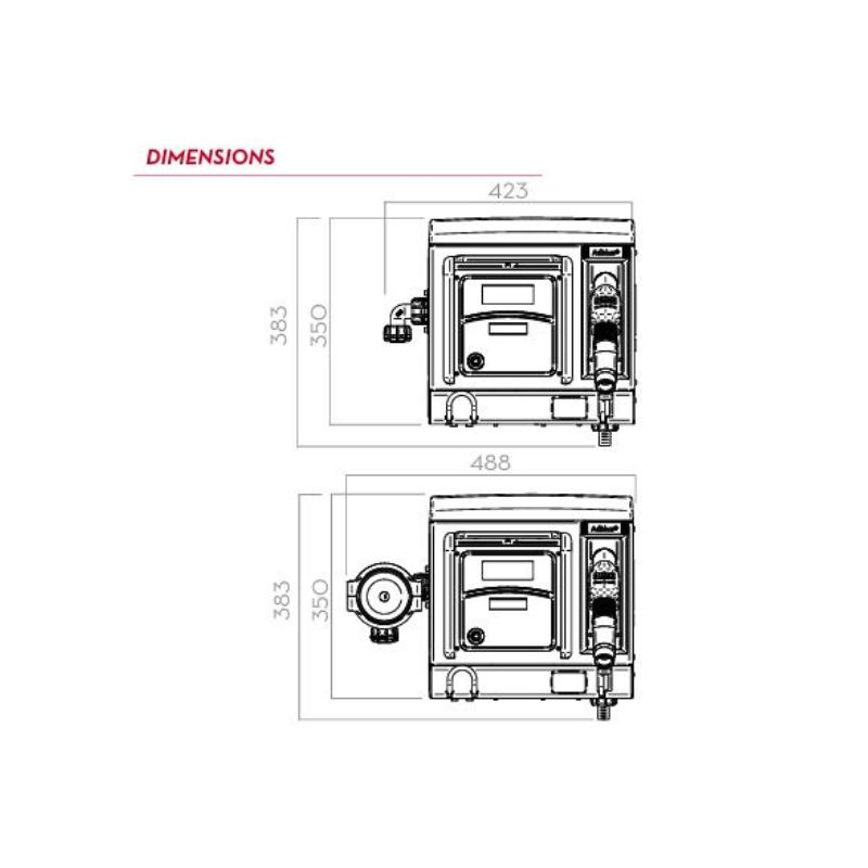 Pompa digitala CUBE 70 MC AGILIS, 230V, pentru transfer AdBlue [2]