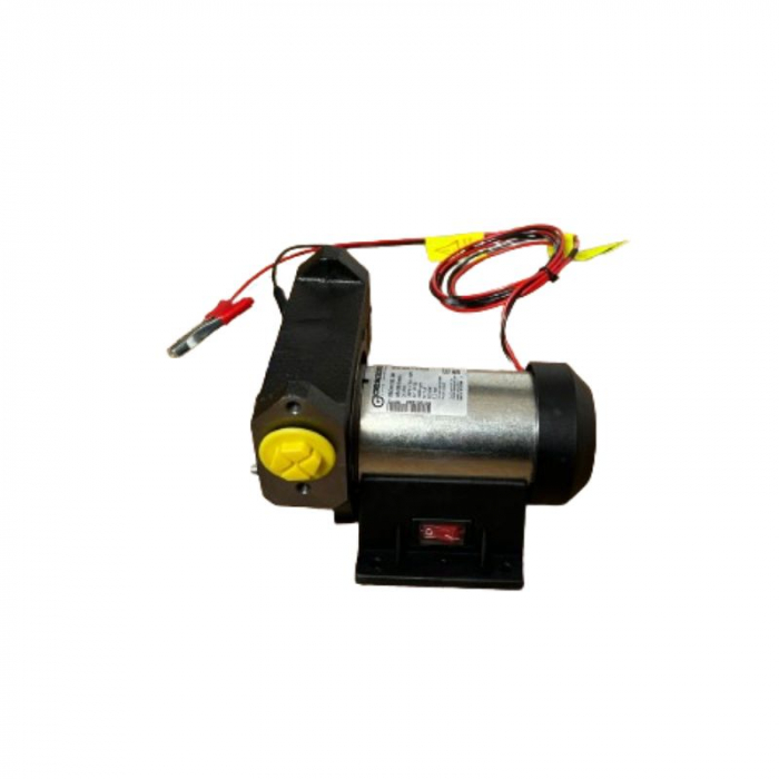 Pompa electrica transfer motorina IRON-50, 24V, cablu 4m si clesti [3]
