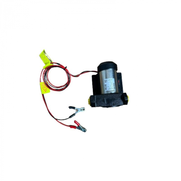 Pompa electrica transfer motorina IRON-50, 24V, cablu 4m si clesti [4]
