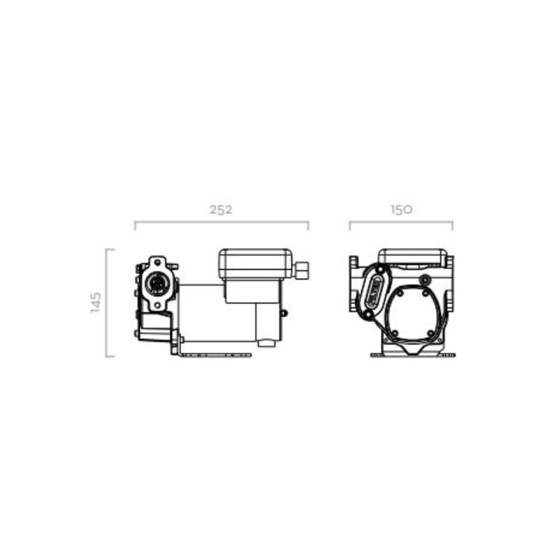 Pompa electrica pentru transfer motorina CARRY PANTHER 12V [3]