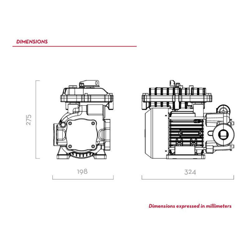 Pompa transfer benzina EX 140 230/50, debit 140 l/min [4]