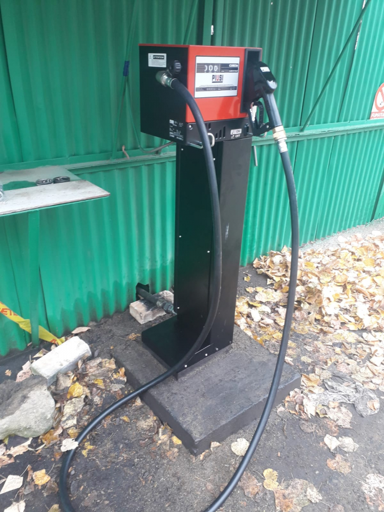 Pompa transfer motorina auto-amorsanta CUBE 56 cu piedestal, debitmetru K33, 220V [3]