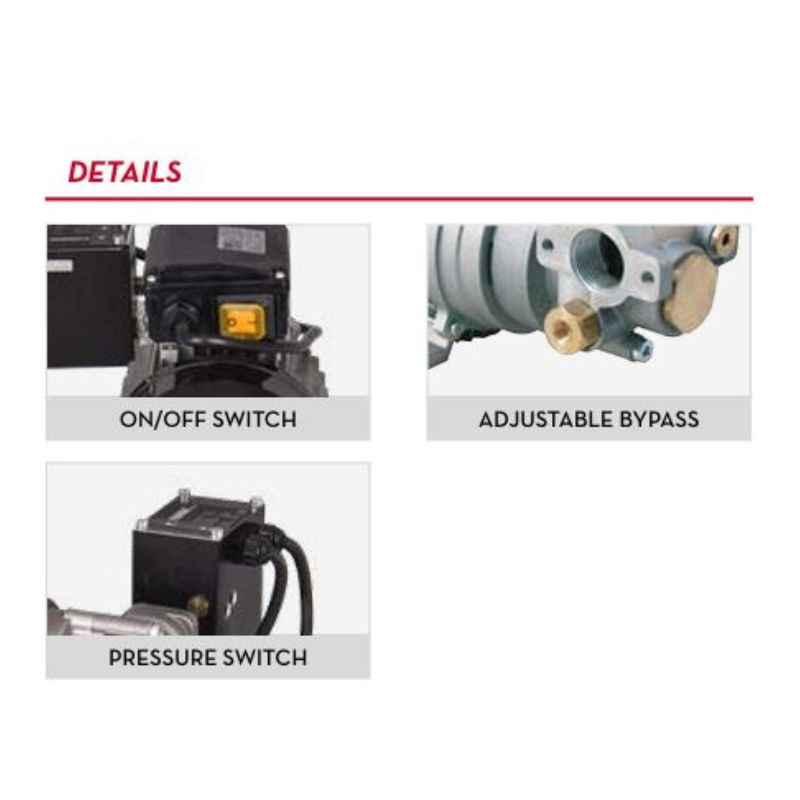 Pompa transfer ulei cu roti dintate si comutator de presiune VISCO FLOWMAT 200/2 V/Hz [3]