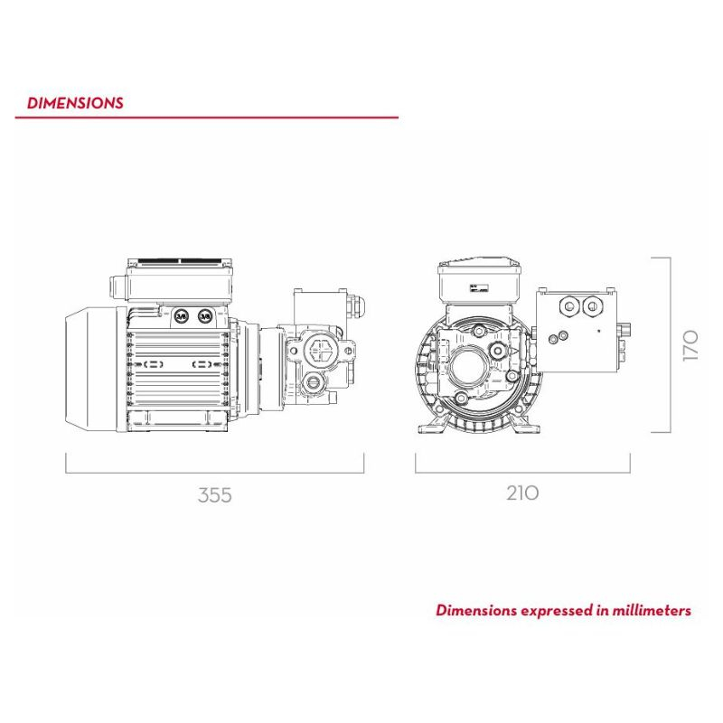 Pompa transfer ulei cu roti dintate si comutator de presiune VISCO FLOWMAT 230/3 V/Hz [4]