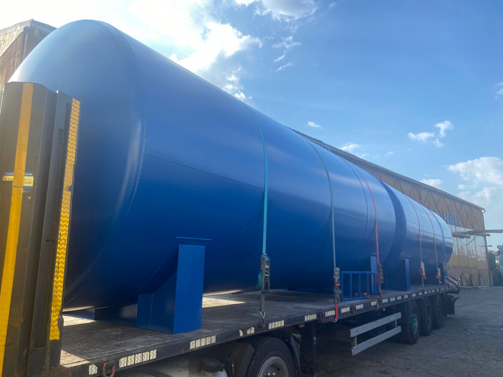 Rezervor metalic suprateran cu pereti dubli, volum 30.000 L [3]