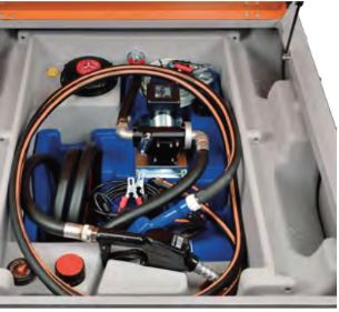 Rezervor DT Mobil PRO PE COMBI Basic 850/100 litri (Diesel/Adblue), BIMPUMP, 12 V, 85 l/min, capac [3]