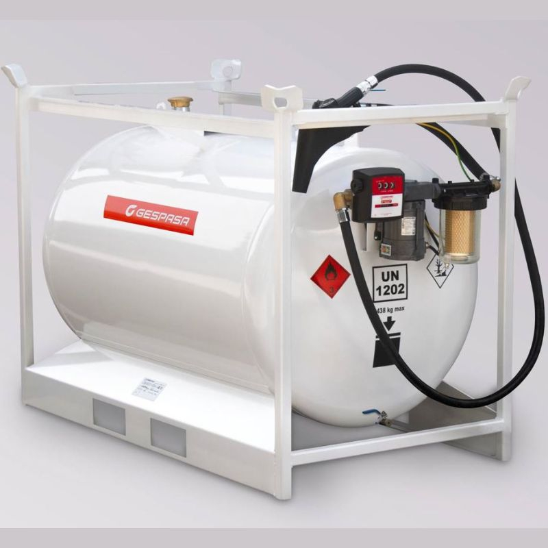 Rezervor mobil metalic pentru benzina Mobiltank GRG 350 l, 220V, cu debitmetru si filtru [2]