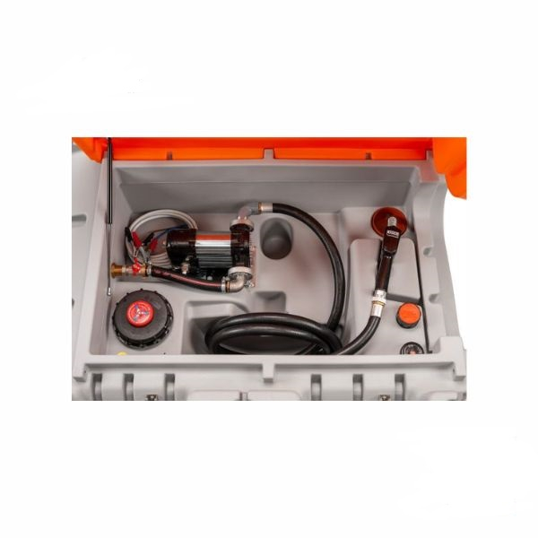 Rezervor mobil pentru motorina CUBE Mobil Basic 980 L, pompa Bipump, 12V [2]
