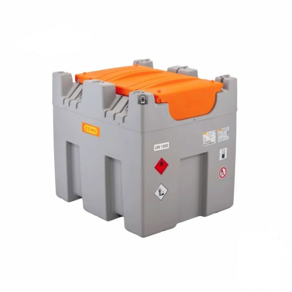 Rezervor mobil pentru motorina CUBE Mobil Basic 980 L, pompa Cematic Duo 24/12V [2]