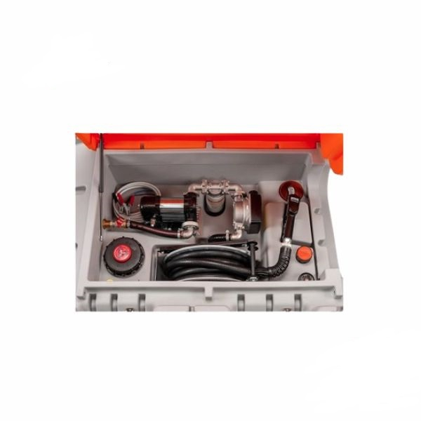 Rezervor mobil pentru motorina CUBE Mobil Premium 980 L, pompa Bipump, 12V [2]
