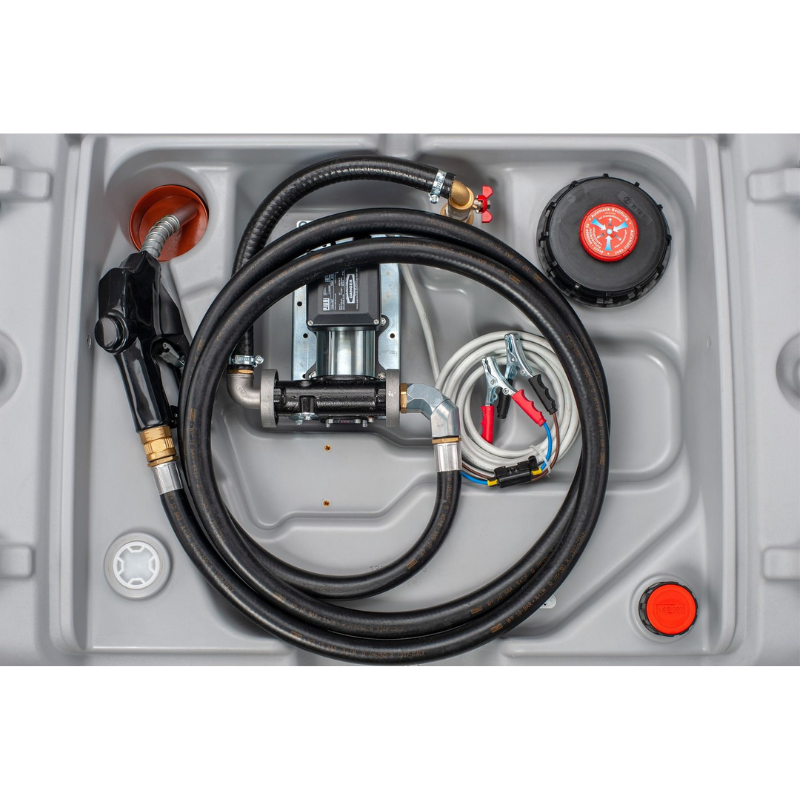 Rezervor mobil pentru motorina DT-Mobile Easy 620 l, cu pompa electrica 24/12V, 70/35 l/min, cu capac [4]
