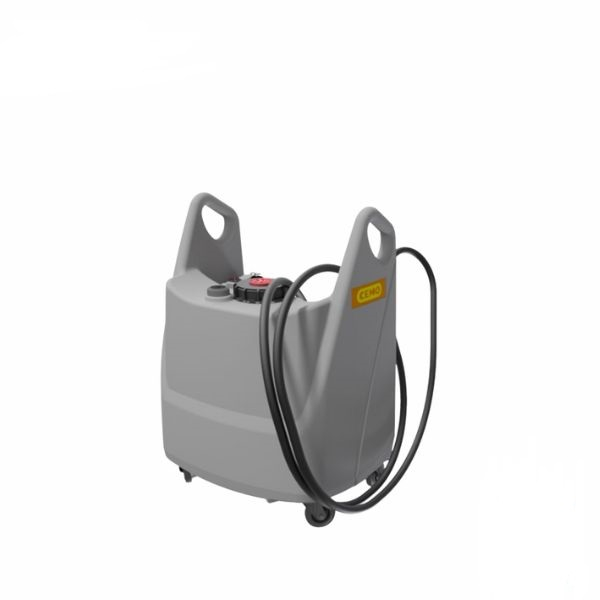 Rezervor mobil tip carucior pentru ulei, 130 l, cu baterie CAS si incarcator [2]
