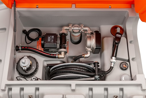 Rezervor stationar pentru motorina, 980 L, CUBE Premium de exterior, cu capac [2]