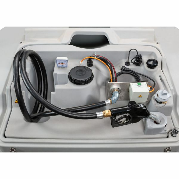 Rezervor stationar pentru motorina CUBE Outdoor Basic 5000 L, pompa CENTRI SP 80 AC, 230V [2]